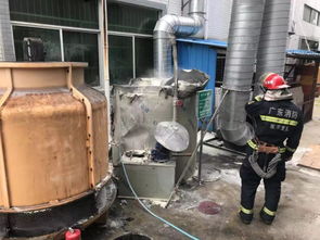 謝崗鎮(zhèn)一電子廠環(huán)保設(shè)備起火,應(yīng)急管理局分局迅速協(xié)調(diào)消防大隊施救